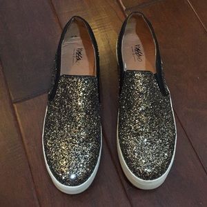 Platform Glitter sneakers